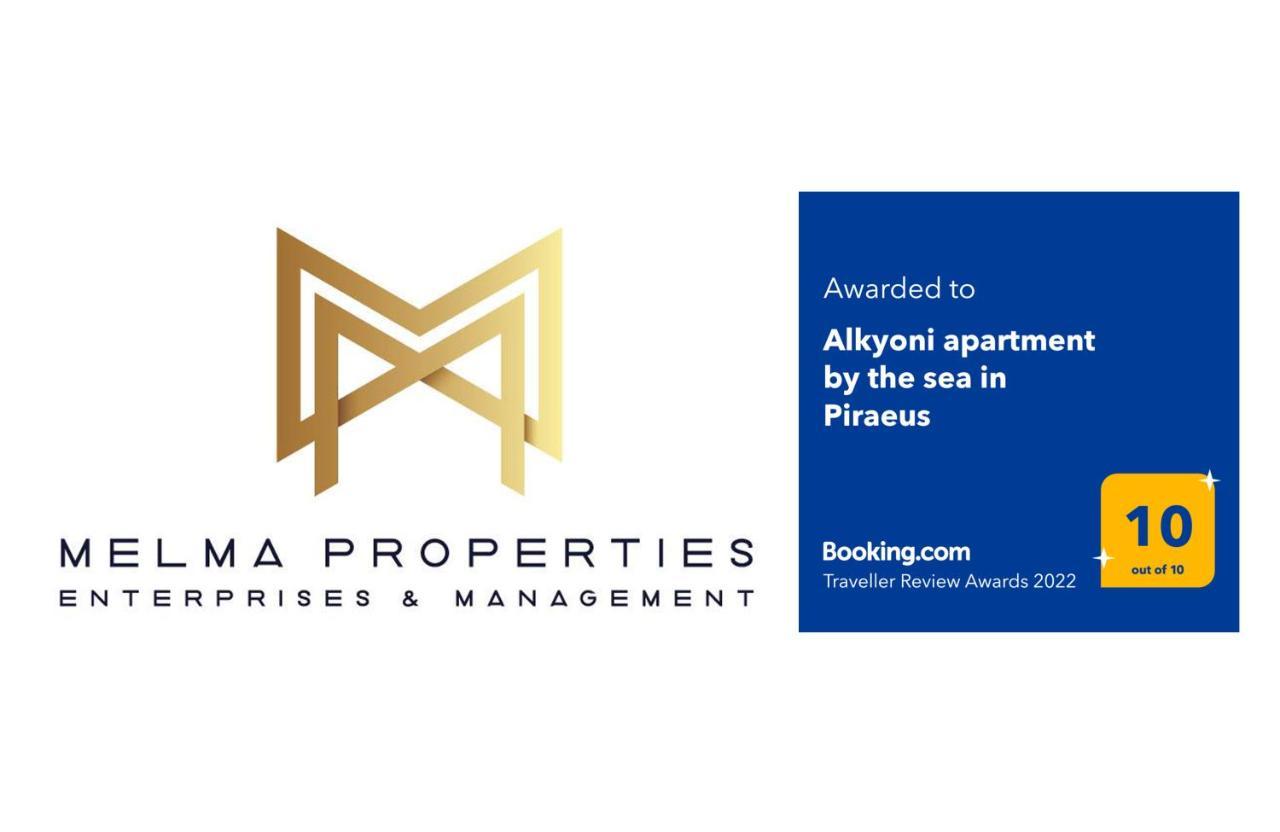 Melma Properties- Alkyoni Apartment By The Sea In Pireusz Kültér fotó